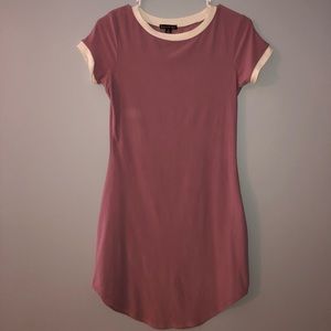 Fitted T-shirt dress